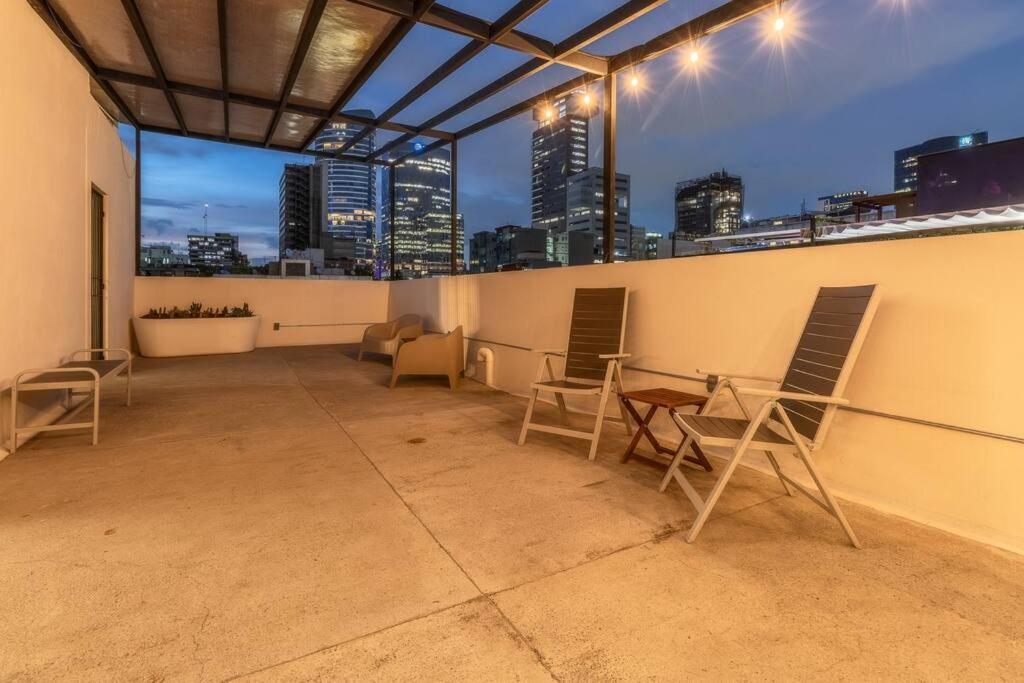 L203 New Studio Apt 1Bdrm 1Bath Ac Rooftop Villa Mexico City Exterior photo